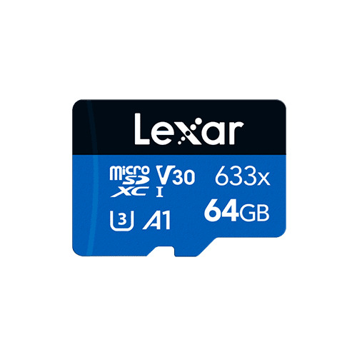 Lexar 64GB microSD card