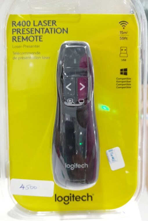Logitech R400 Laser presentation remote